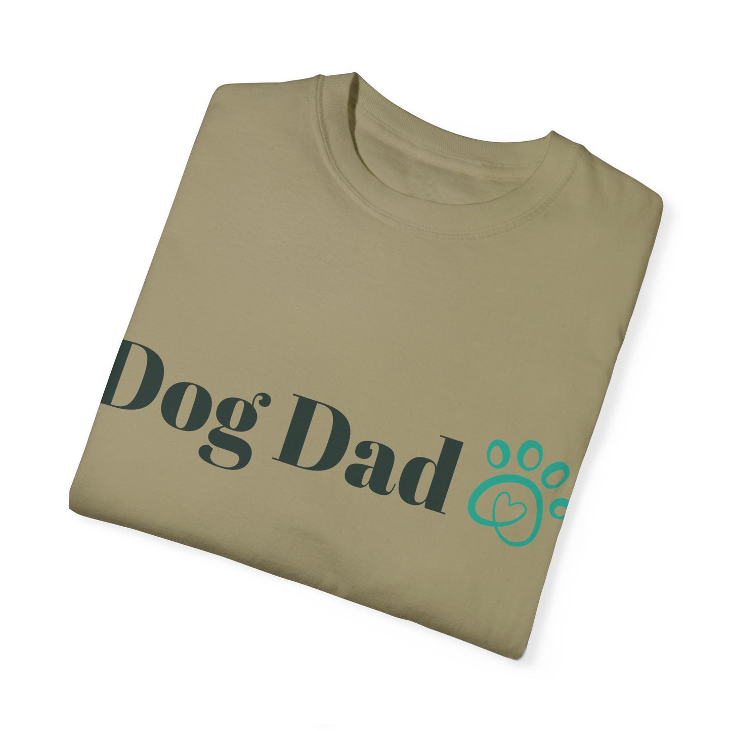 Dog Dad Unisex Garment-Dyed T-shirt | Perfect Gift for Dog Lovers