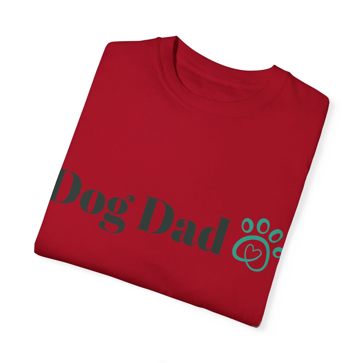 Dog Dad Unisex Garment-Dyed T-shirt | Perfect Gift for Dog Lovers