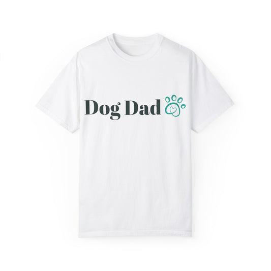 Dog Dad Unisex Garment-Dyed T-shirt | Perfect Gift for Dog Lovers