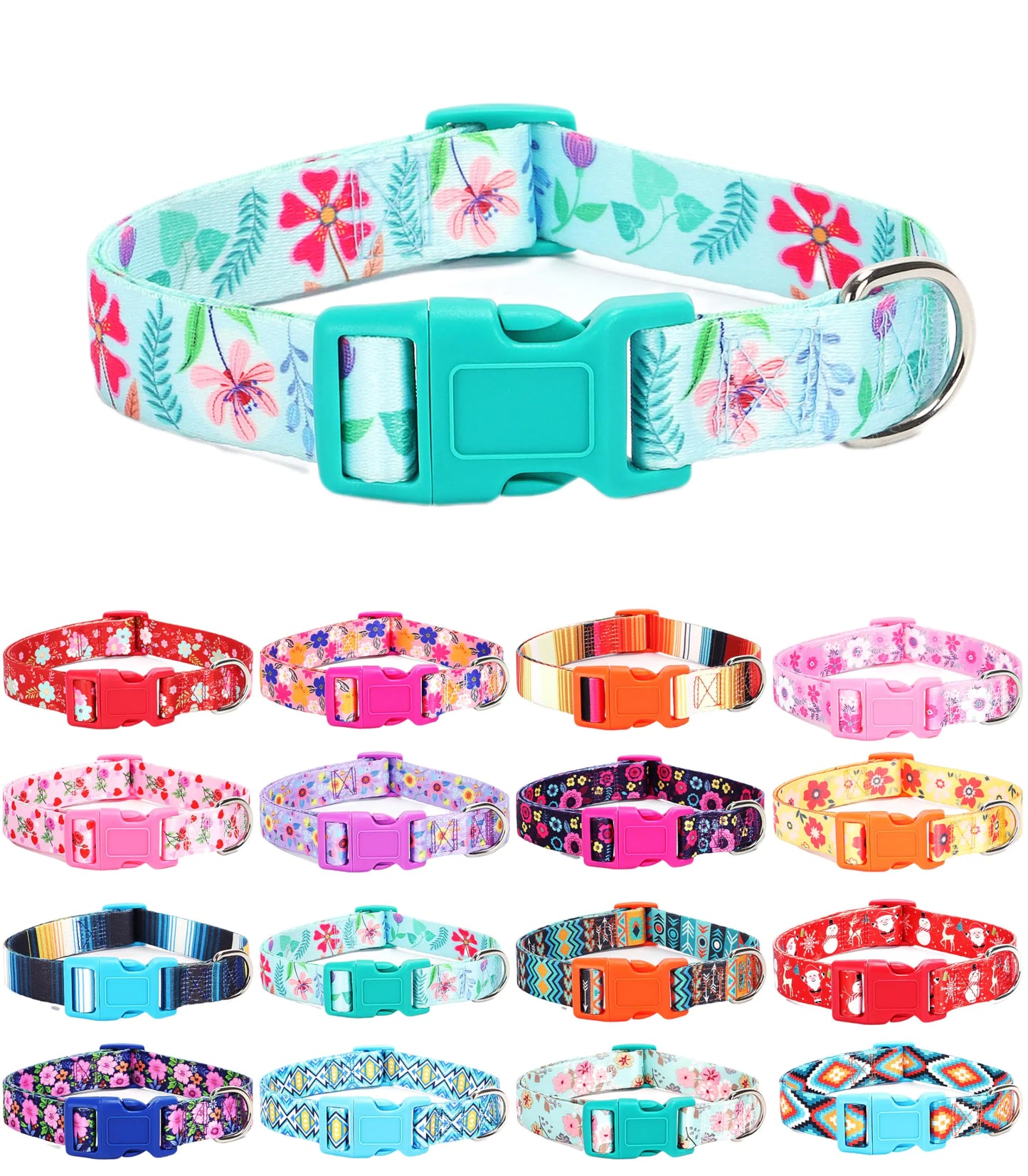 Moonpet Dog Collars for Puppy X-Small Small Medium Large Dogs