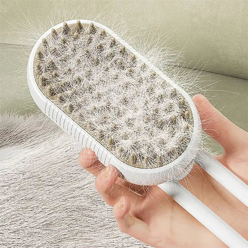 3 In 1 Electric Pet Steam Brush