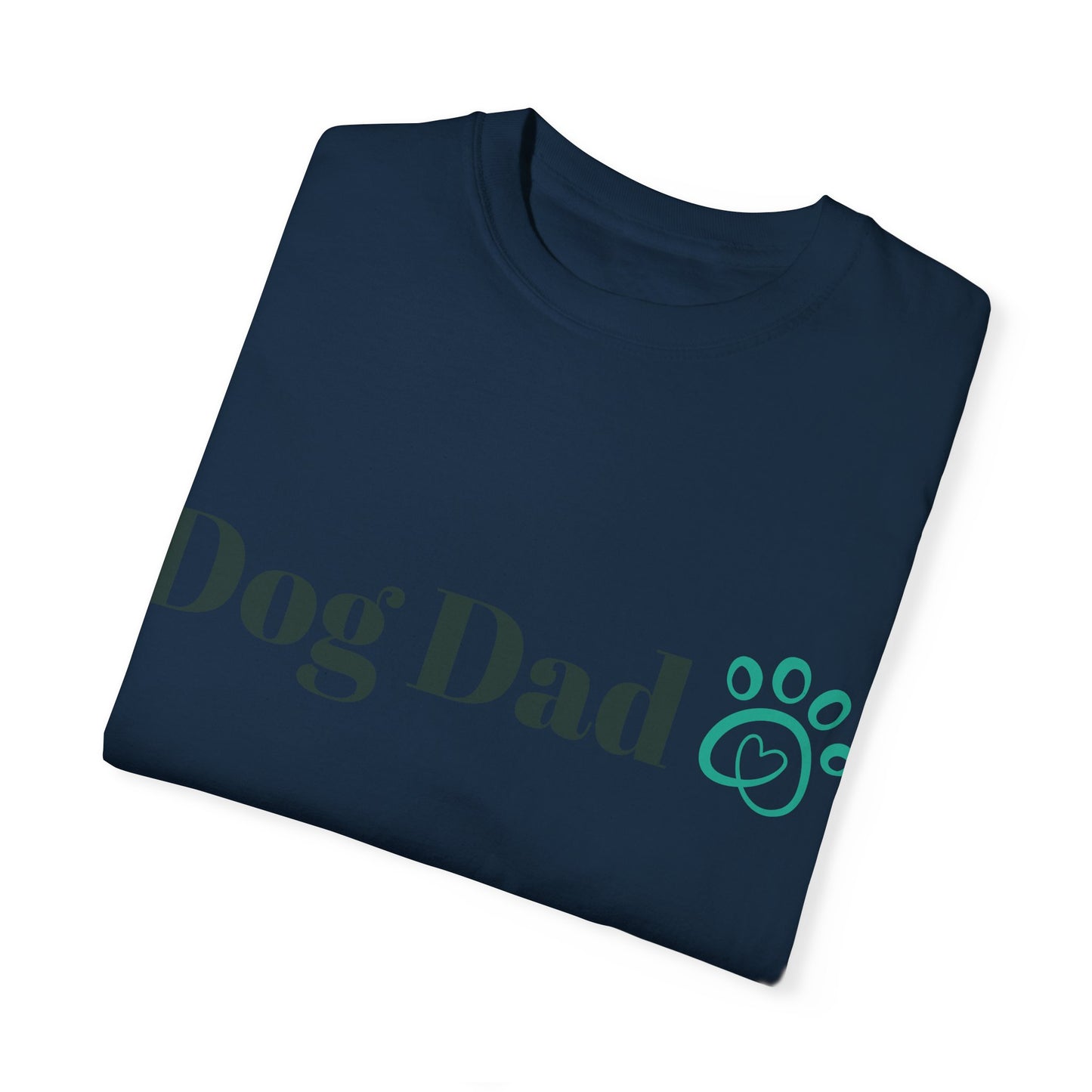 Dog Dad Unisex Garment-Dyed T-shirt | Perfect Gift for Dog Lovers