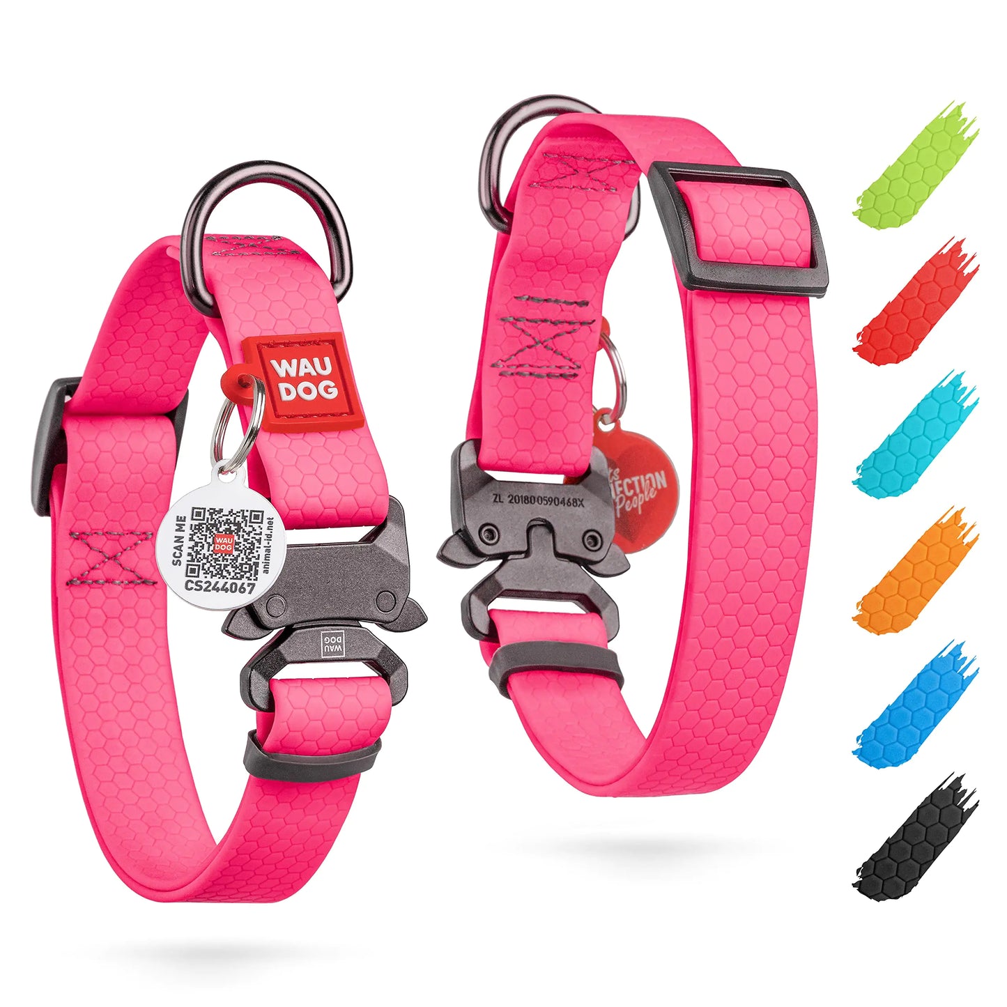 WAUDOG Waterproof Dog Collar