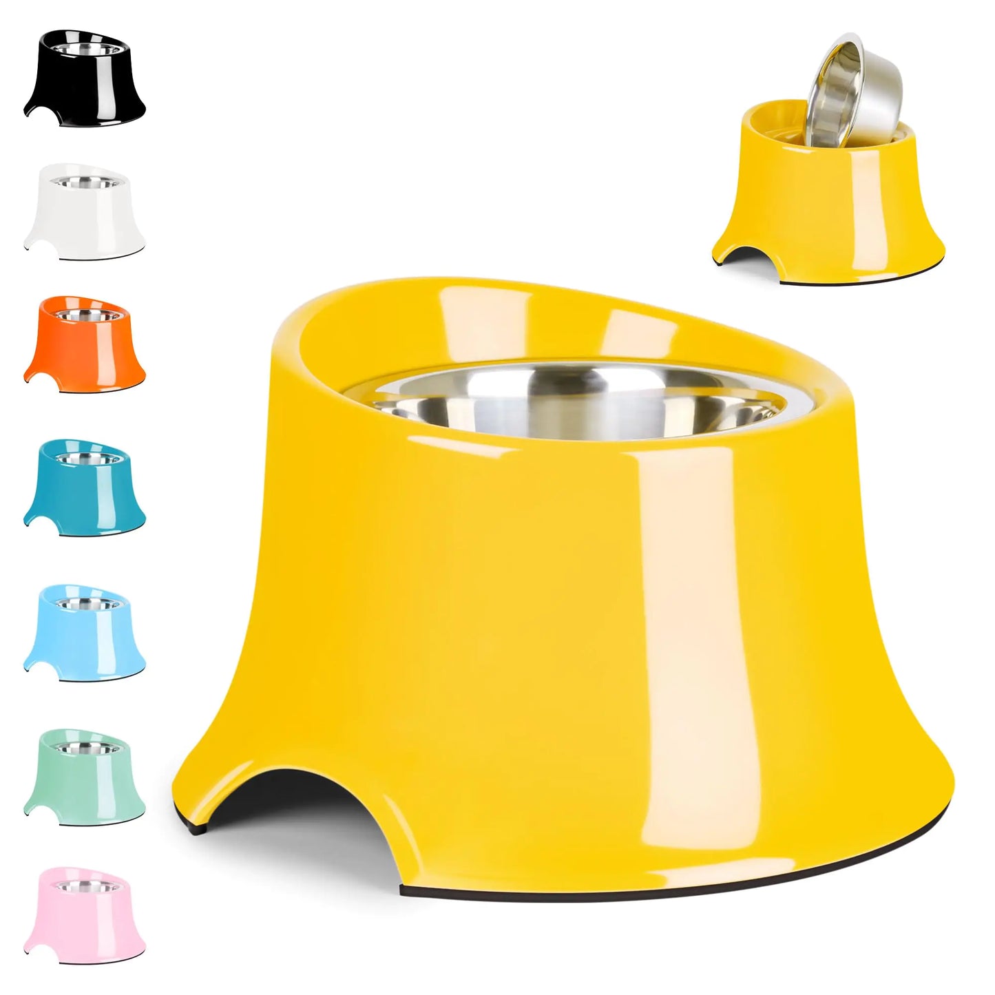 Petvillage Dog Bowls Non-Slip with Elevated Dog Bowl