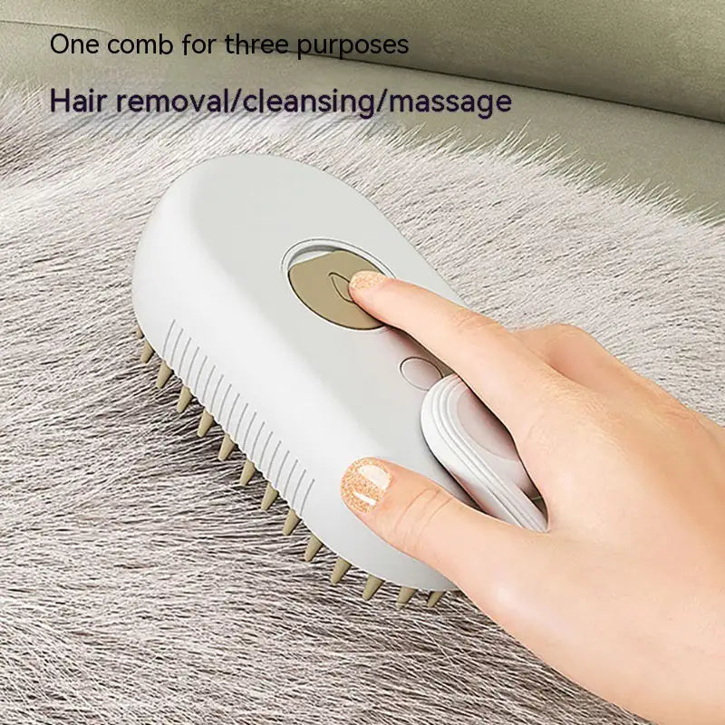 3 In 1 Electric Pet Steam Brush